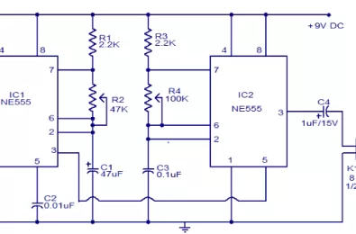 Mạch phát âm thanh Ding Dong sử dụng NE555